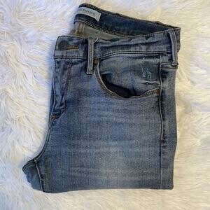Banana Republic distressed skinny jeans